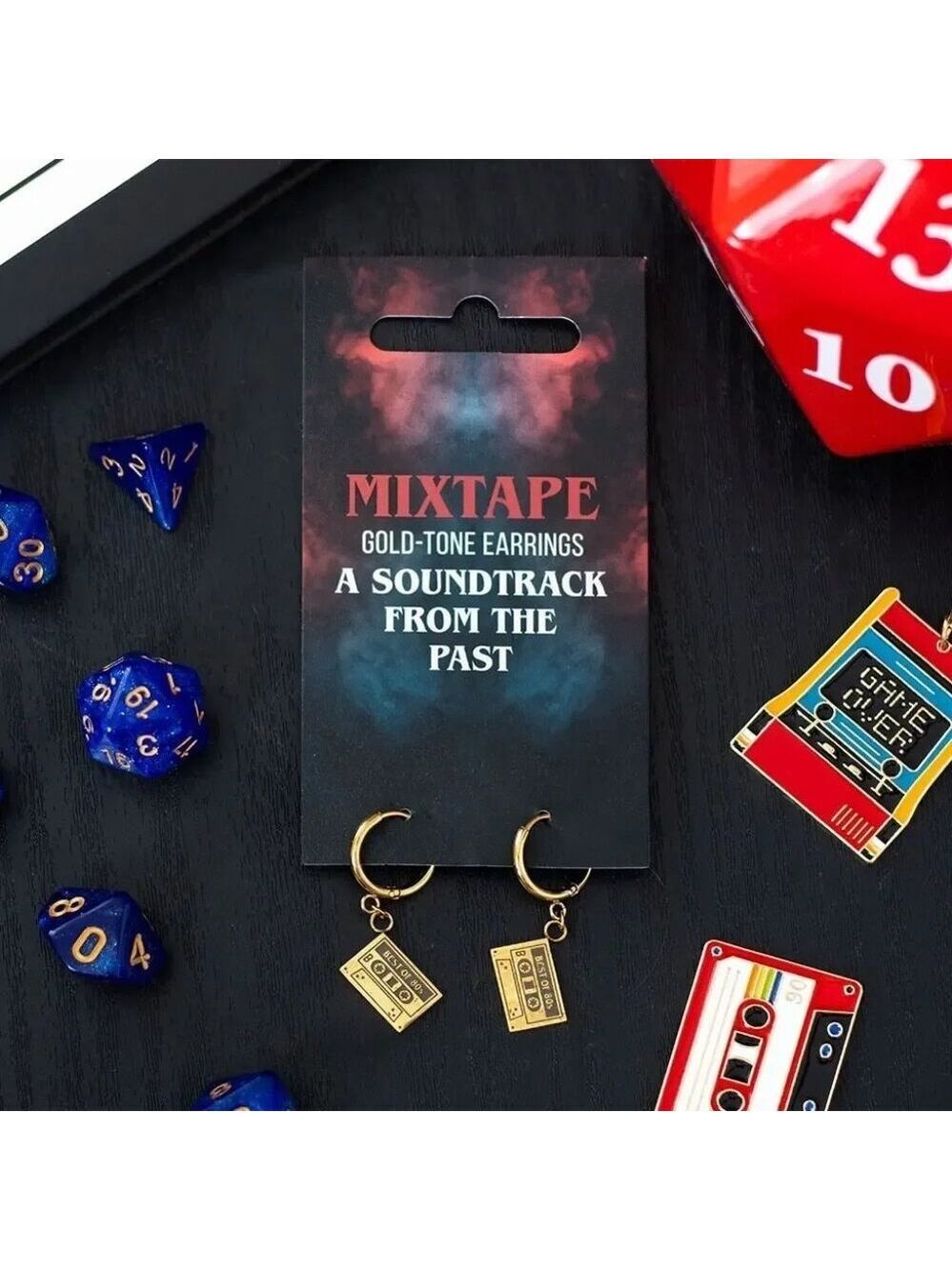 FINAL SET!!! ($10) Mixtape Dangle Earrings
